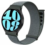 Nylon armbånd No-Gap Samsung Galaxy Watch 6 (40mm) - Storm Grey
