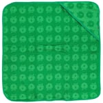Småfolk Mönstrad Handduk För Baby Med Äpplen Grön | Grön | 0