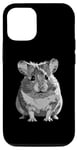 Coque pour iPhone 12/12 Pro Hamster doré animal de compagnie graphisme hamster rongeur