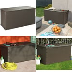Dynbox brun 120x56x63 cm PP-rotting - Förvaringslåda - Förvaringslådor - Home & Living