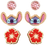 Disney Lilo & Stitch Multicoloured Enamel Stud Earring Set