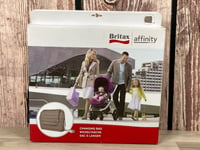 Britax Affinity Baby Changing Bag Red Unisex Washable Mat Adjustable Strap