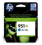 HP951XL Cyan Original High Capacity Printer Ink Cartridge 951XL