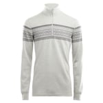 Aclima Mens DesignWool Marius Mockneck (Vit (GRÅFJELL) X-small)