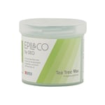 Epil Co Tea Tree Wax Pot Tub Jar Depilatory Face Leg Body Waxing Strip Beauty