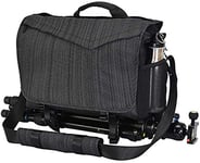 Compact Camera Bag Waterproof Shockproof Camera Bag for Camcorders Camera Shoulder Bag for Canon Nikon Sony Olympusfdff,Grey (Color : Black, Size : Black)