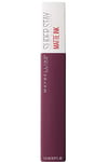 Maybelline Lipstick, Superstay Matte Ink Longlasting Liquid Plum Purple Lipstick Up to 12 Hour Wear, Non Drying 40 Believer