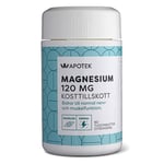 Kronans Apotek Magnesium 120 mg Citronsmak tuggtabletter 60 st