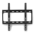 Ultra-thin fixed TV wall bracket, suitable for most 26-63 inch LED OLED and PDP TVs, 200×200mm, 200×400mm, 300×300mm, 400×400mm VISE standard hole pitch (maximum load 50kg), HD cable