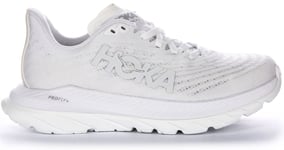 Hoka Mach 5 Pro Fly+ Knit Running Shoe Lece up White Mens Size 6 - 12