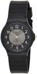 Casio MQ-24-1B3LDF Classic Sort/Gummi Ø34 mm