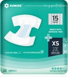 SUNKISS TrustPlus Maximum Absorbency Adult Diapers, Disposable Incontinence Bri
