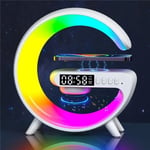 Station Wireless Charger Lamp Alarm Clock for iPhone/Samsung/Xiaomi/Huawei