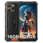 Blackview BV5300 Plus 16GB+128GB Rugged Smartphone 6.1" Android 13 6580mAh UK