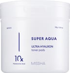 Missha Super Aqua Ultra Hyalron Toner Pads 8st