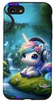 iPhone SE (2020) / 7 / 8 Kawaii Unicorn Headphones: The Unicorn's Playlist Case