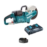 Makita DCE090PT-1 Twin 18v Brushless Disc Cutter (1x5Ah)
