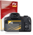 atFoliX 3x Screen Protection Film for Canon PowerShot SX70 HS matt&shockproof