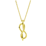 Bottega Boccadamo Necklace Infinity knot Guld
