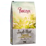 100 kr rabatt! 6,5 kg Purizon torrfoder för katt - Single Meat Chicken & Camomile Blossoms