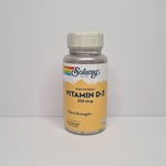 Solaray High Potency Vitamin D-3 250mcg 60 VegCaps For Bone Strenght