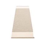 Pappelina - Edit - Mud/Vanilla/Linen Metallic - 70 x 200 - Plastmattor - Lina Rickardsson
