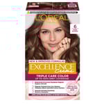 L'Oréal Paris Excellence Creme Permanent Hårfärg 6 Dark Blonde