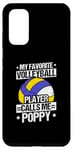 Galaxy S20 MY FAVORITE VOLLEYBALL PLAYER CALLS ME POPPY. Coach Case