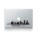Portland City Skyline Vinyl Decal for Macbook (13/15) or Laptop