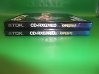 TDK CD-RXG74ED for Audio 74 min Audio Music CD-R Blank Recordable New Sealed x2