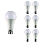 TEKLED® A65 LED Bulbs | B22 Bayonet Cap | Energy Saving 15W Light Bulb 125W Incandescent Bulb Equivalent | 4000K 1275LM NONDIMMABLE | 6-Pack | Cool White