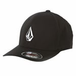 Volcom Full Stone 6277 Flexifit Mens Headwear Cap - Black All Sizes