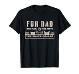 Fur Dad The Man The Myth Men Funny Dog Cat Father's Day T-Shirt