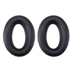 1 Pair Earpads Replacement Earphone Pads Compatible with Sennheiser HD600 Black