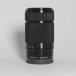 Sony Used E 55-210mm f/4.5-6.3 OSS Zoom Lens Black