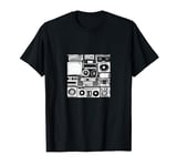 Vintage Musical Equipment Retro Radio Head T-Shirt