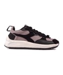 Diadora Womens Jolly Trainers - Black Suede - Size UK 6