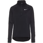 NIKE Therma-FIT Element Women's 1/2-Zip Running Sweatshirt, Light Bordeaux, Black, XS