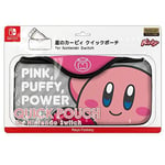 KEYS FACTORY Quick Pouch Star Kirby for Nintendo Switch Game Console Japan Case