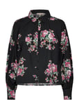 By Ti Mo Poplin Peplum Blouse Svart