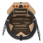 BLACKSTAR Câble d'instrument 6 m (20 pieds) Jack droit ¼ vers Jack droit ¼ pour basse/guitare électrique/électro-acoustique/clavier/ampli