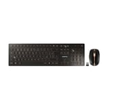 CHERRY DW 9000 SLIM, Wireless Desktop Set, Czech/Slovak Layout - QWERTZ/QWERTY, Rechargeable, Whisper-Quiet Keys, Bronze/Black