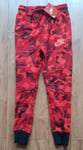 Nike Boy’s Tech Fleece Joggers Sz M Age 10 - 11 Yrs Red Black New 828723 657