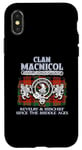 iPhone X/XS Clan MacNicol Scottish MacNicol surname Case