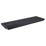 Brafab Timjan bänksits till kruka trä svart 40x120 cm