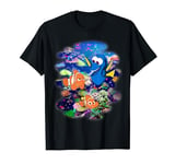 Disney Pixar Finding Nemo Group Shot Coral Reef Portrait T-Shirt