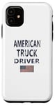 Coque pour iPhone 11 American Truck Driver - Semi-remorque de tracteur OTR