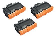 3x TN3480 Black Toner Cartridges Fits Brother HL-L6250DN HL-L6300 HL-L6300DW
