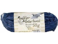 folia Raffia-Naturbast blau
