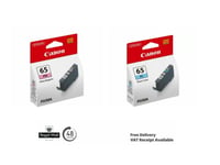 Genuine Canon CLI65 PC & PM Ink Cartridges for Canon Pixma Pro 200 Printers
